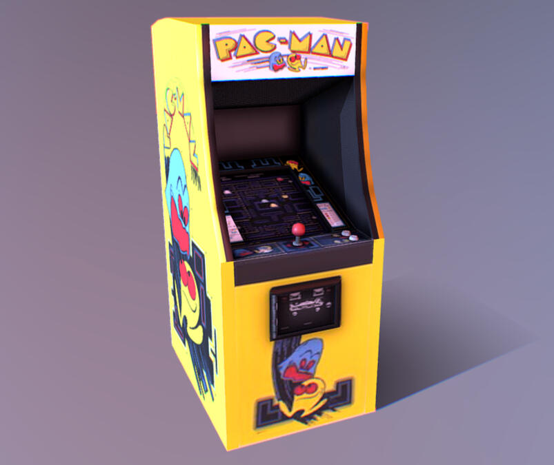 3D Arcade Game Model